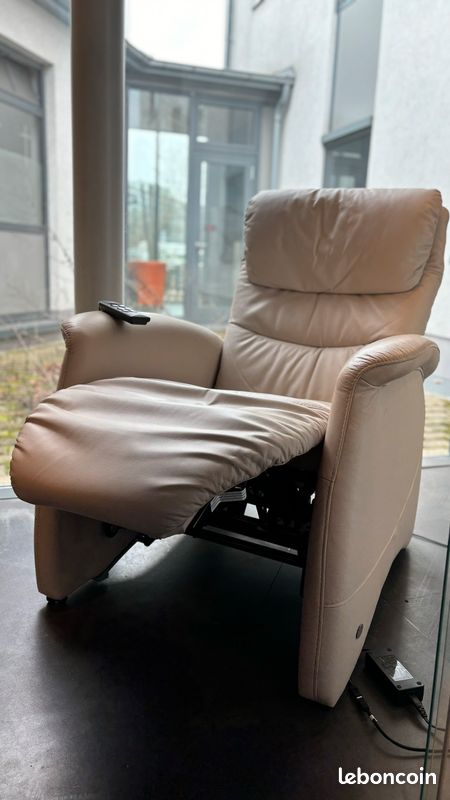 Fauteuil relax électrique cuir QUATUOR/QUARTETT 9721 HIMOLLA (image 7)