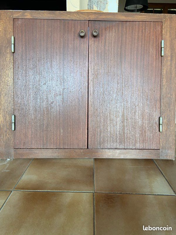 Portes de placard avec châssis en bois massif. 91,5 C 75 cm (image 1)