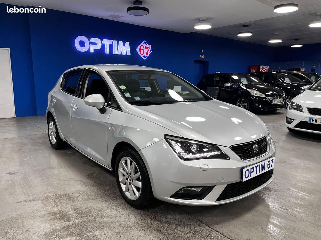 Seat ibiza 1.6l tdi 105cv cr i tech plus an04/2014 entretien a jour garantie 1an (image 1)