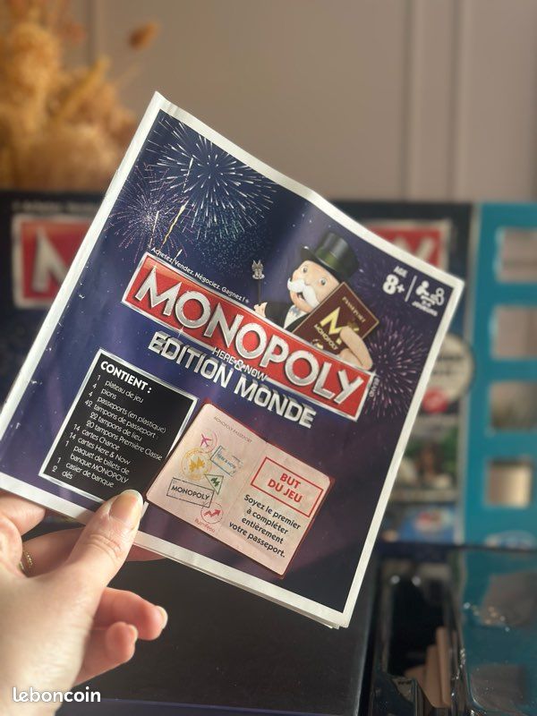 Monopoly Spécial Lyon - Édition Locale - Complet - Jeu De Société Occasion