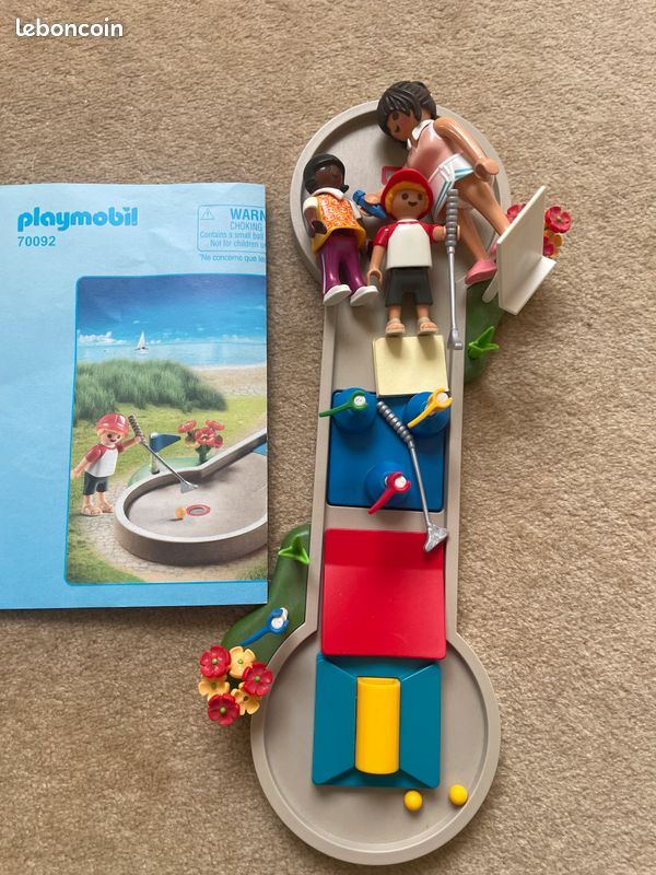 Set playmobil golf réf 70092 avec notice (image 9)