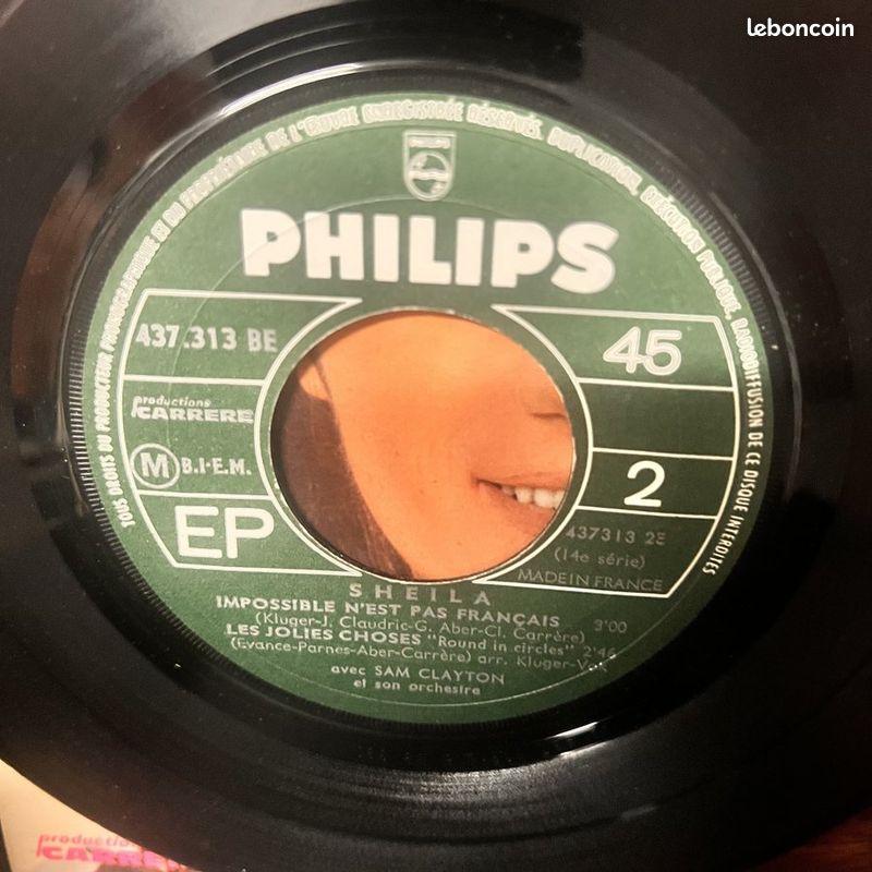 Sheila - La Famille - Vinyl 45 t (image 4)
