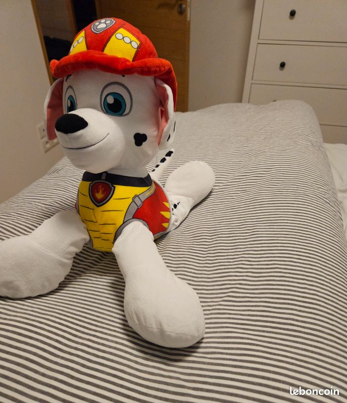 Grosse peluche Pat patrouille Chase (image 3)