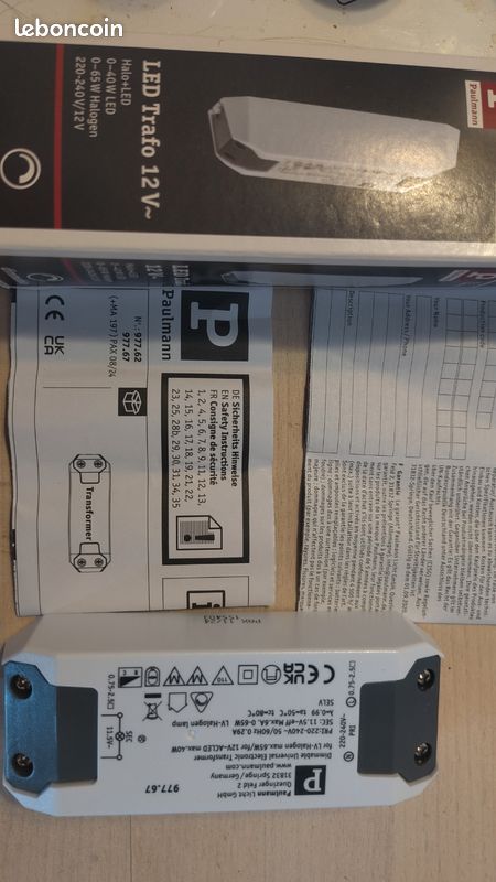 Transformateur lED Trafo 12V (image 3)