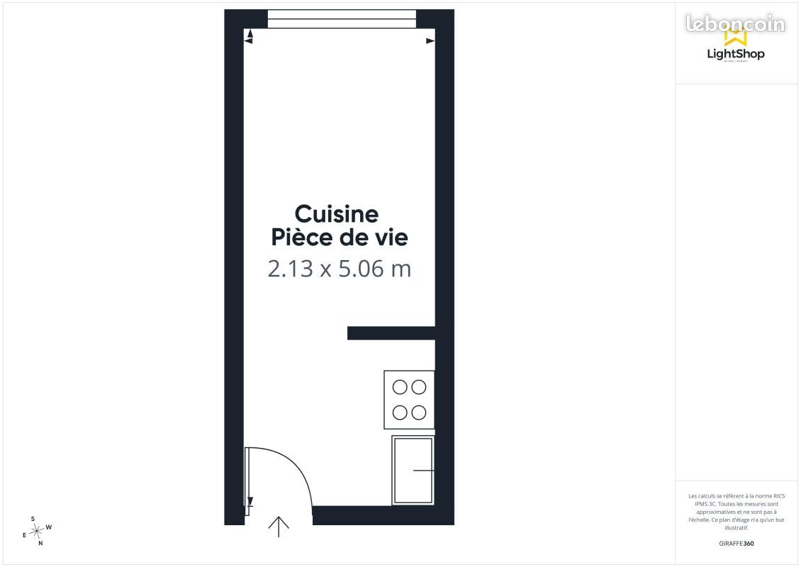 Appartement 1 pièce 11 m² (image 15)
