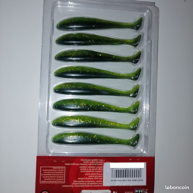 Leurre souple shad dam effzett real life catfish paddle tail 20cm | Pacific Pêche