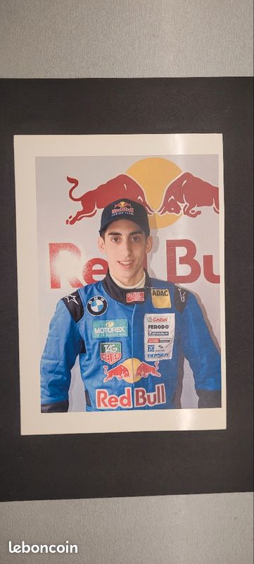 Carte Autographe Originale Marco Sørensen – Pilote D'essai Formule 1 2014