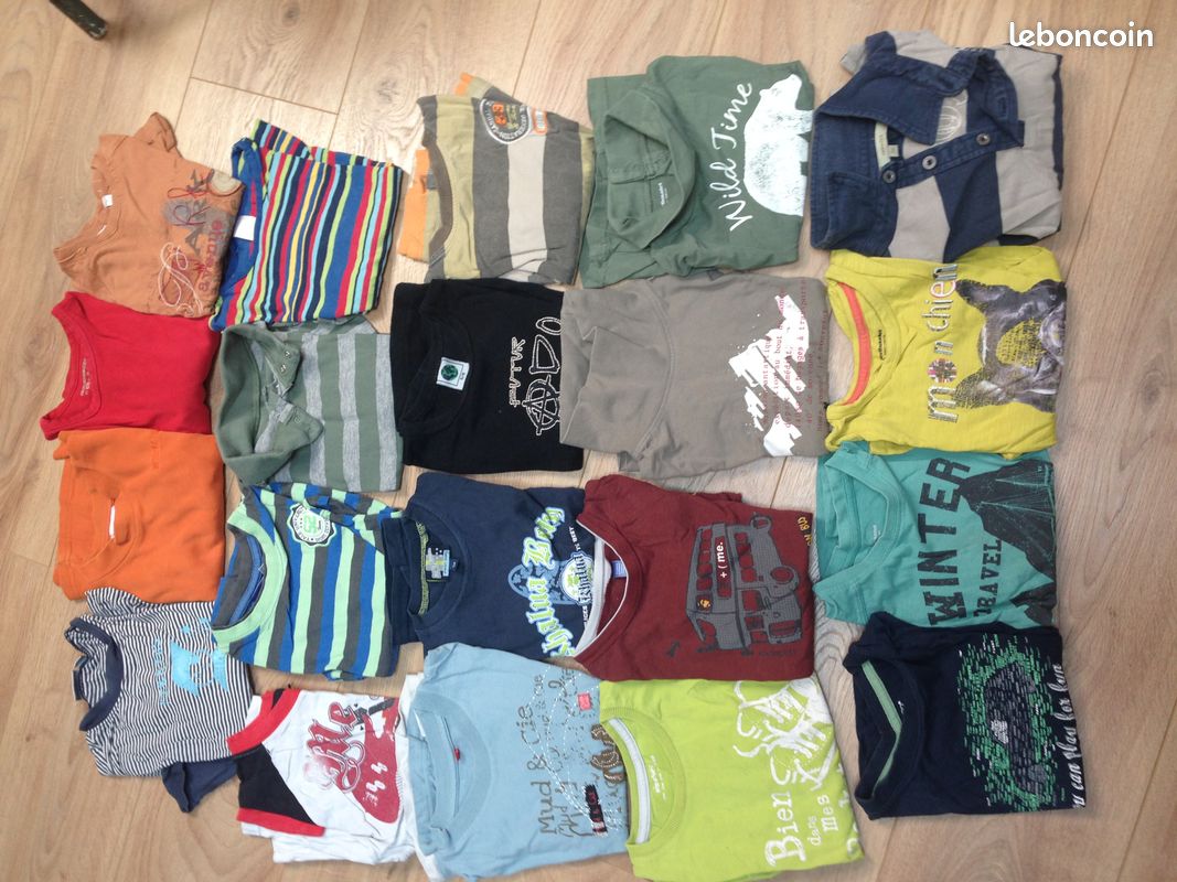 Tee-shirts manches longues 4-5ans (image 1)