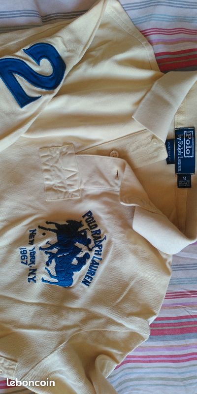 Polo Ralph Lauren manches longues taille M (image 3)