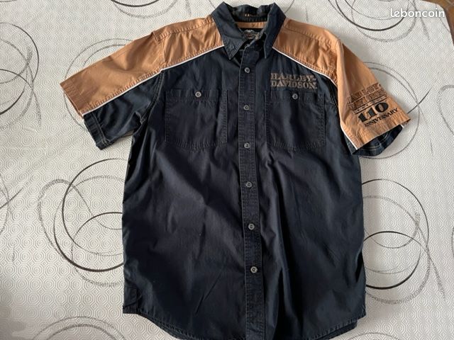 Chemise Harley Davidson 105 Anniversary Sans Manches Taille Medium Femme - Occasion