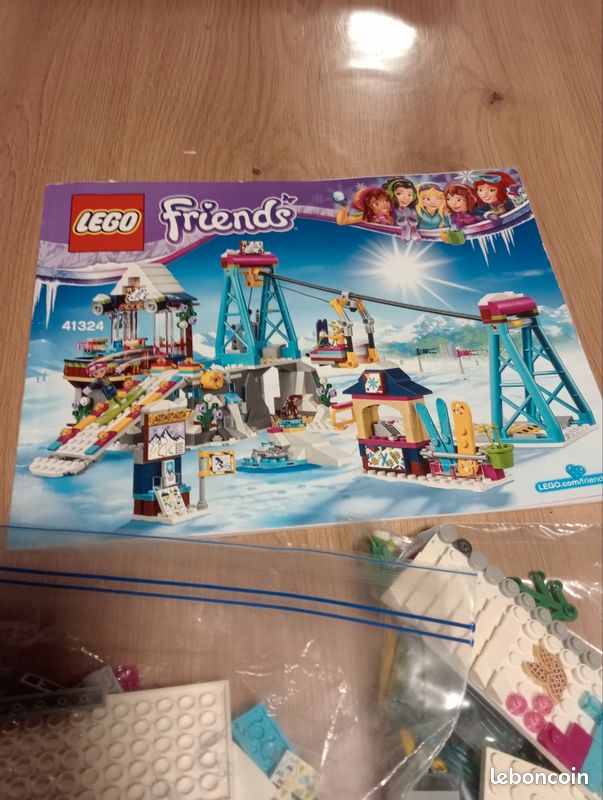 Lego 41324 Lego Friends Chalet Ski Lego Friends Station De Ski Online