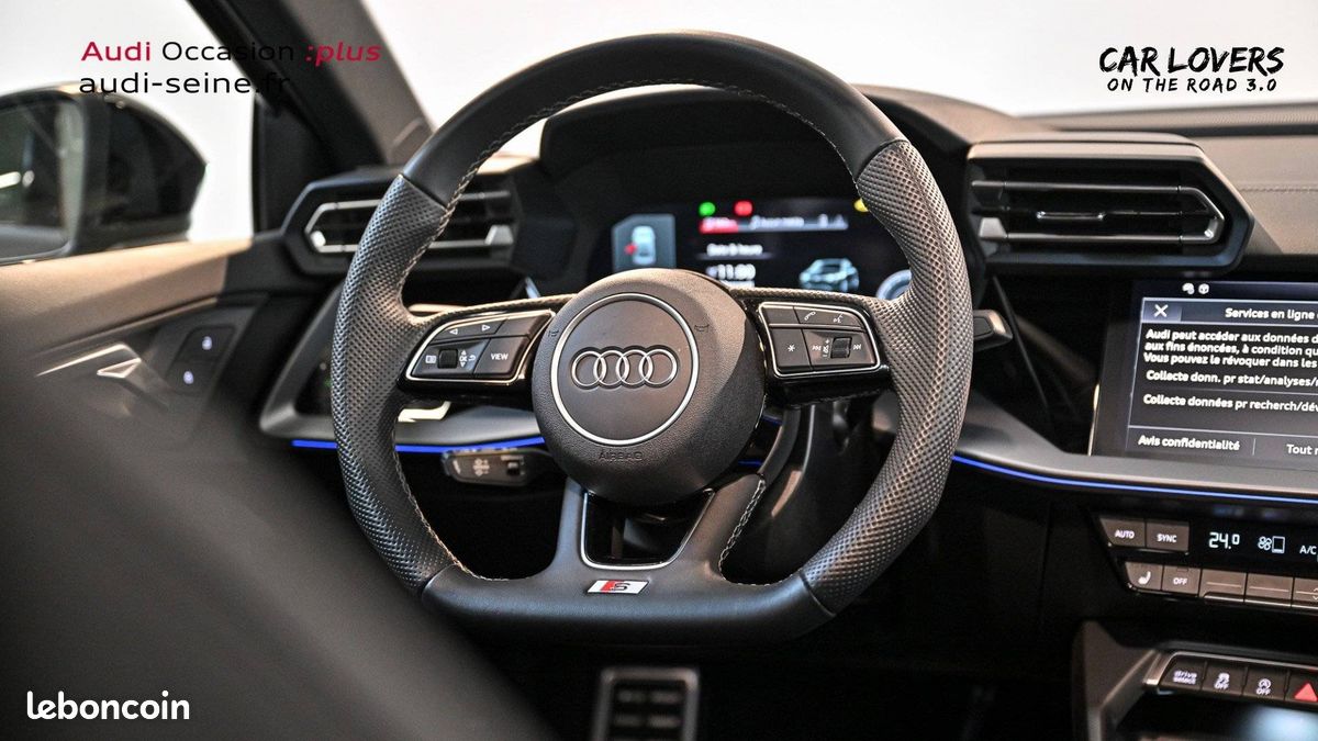 AUDI A3 Berline TFSI Mild Hybrid 150 S tronic 7 S line (image 21)