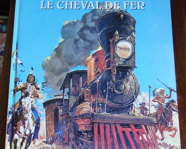 Blueberry T7 - Le Cheval de fer + dédicace - C - 1 Album - Réédition