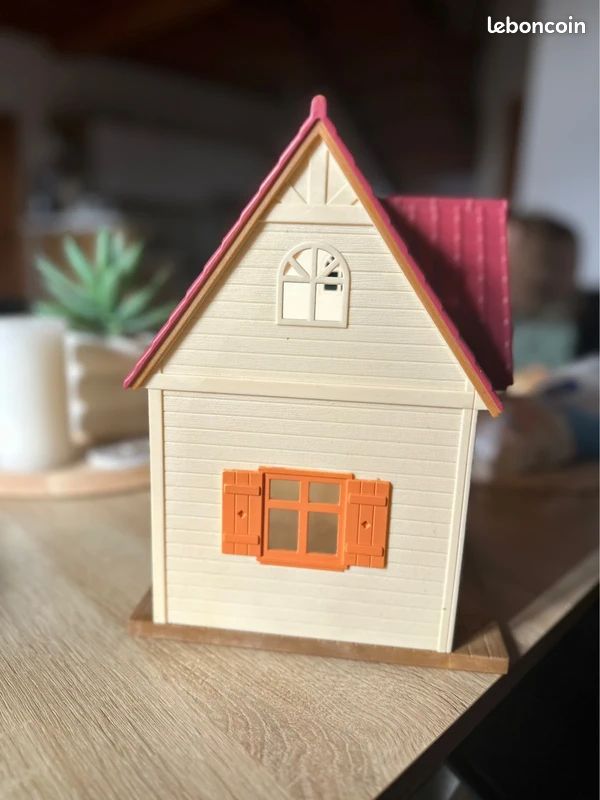 Maison Sylvanian Families – Très bon état – Sans accessoires – Il manque l’étage (image 3)