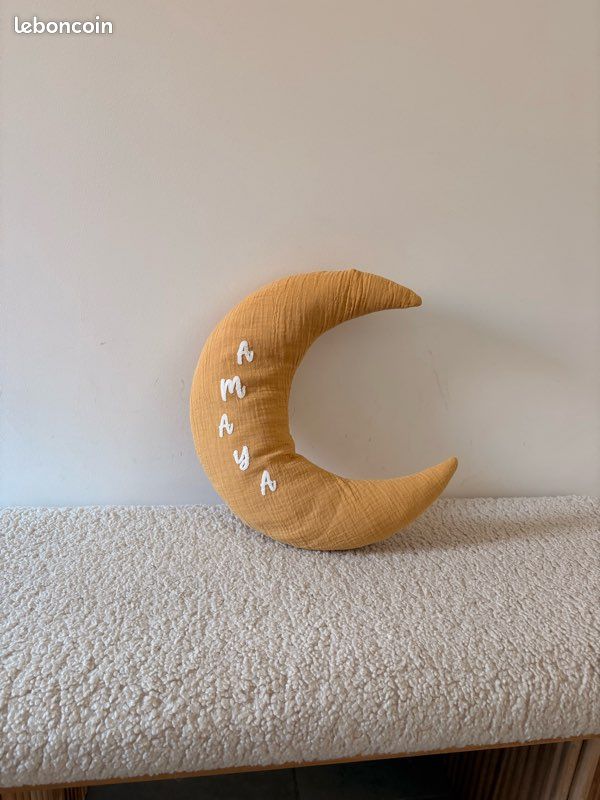 Coussin prénom - cadeau naissance personnalisé (image 8)