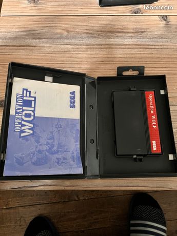 Jeu Operation Wolf Pour Sega Master System - Version PAL, 1990, état Très Bon, Boîte Et Instructions