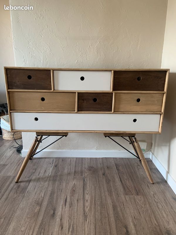 Commode en bois de manguier (image 4)