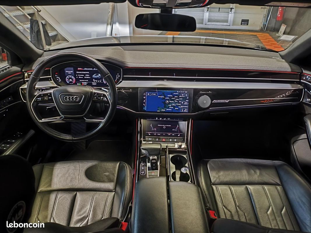 AUDI A8 Quattro 3.0 V6 50 TDI - 286 - BVA Tiptronic 2018 BERLINE Limousine Avus Extended PHASE 1 (image 31)
