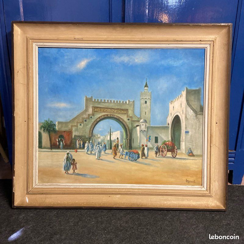 Tableau peinture sur toile signée (image 1)