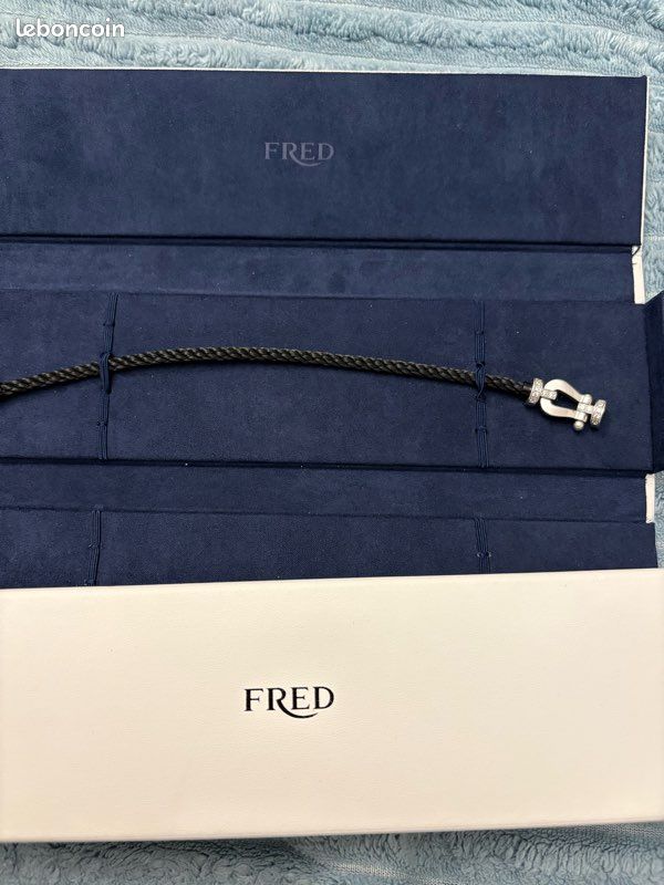 Bracelet Fred force 10 diamant or blanc (image 1)
