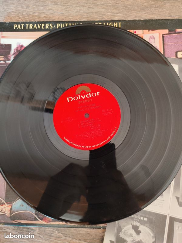 Disque vinyle 33tours de pat travers (image 6)