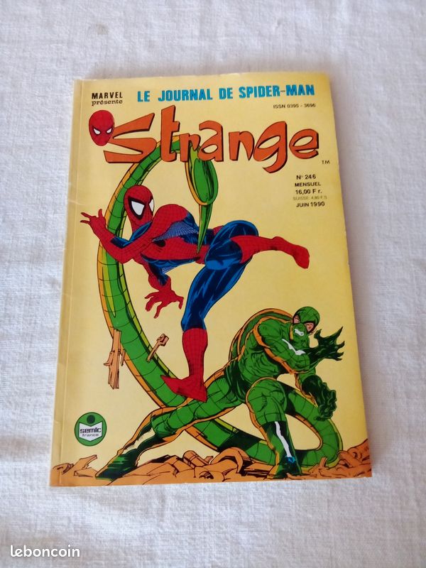 Le journal de spider man strange No 246 (image 1)