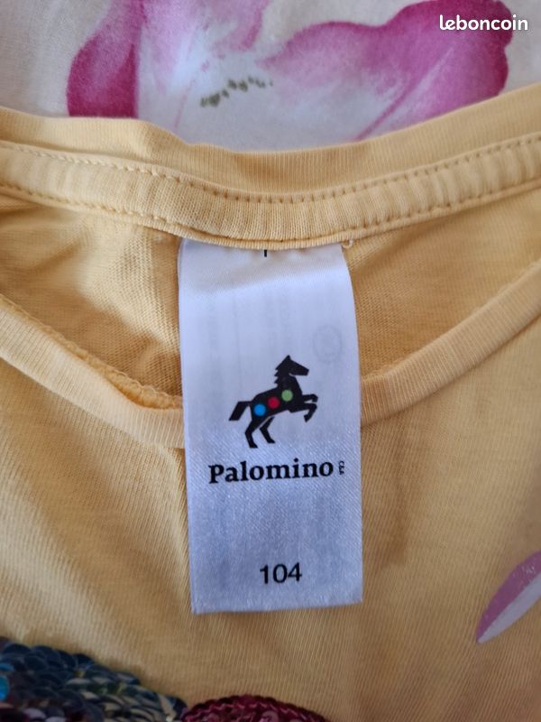 T-shirt fille ans Palomino Vêtements
