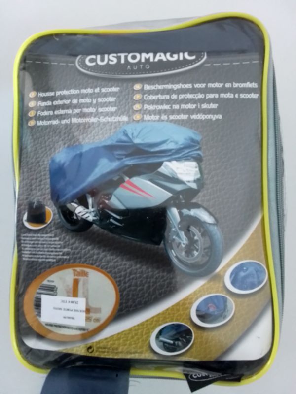 Housse de protection moto Taille L - CUSTOMAGIC CUSTOMAGIC
