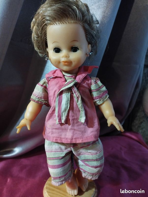 Poupée Ancienne Bella – 35 Cm – Charme Rétro