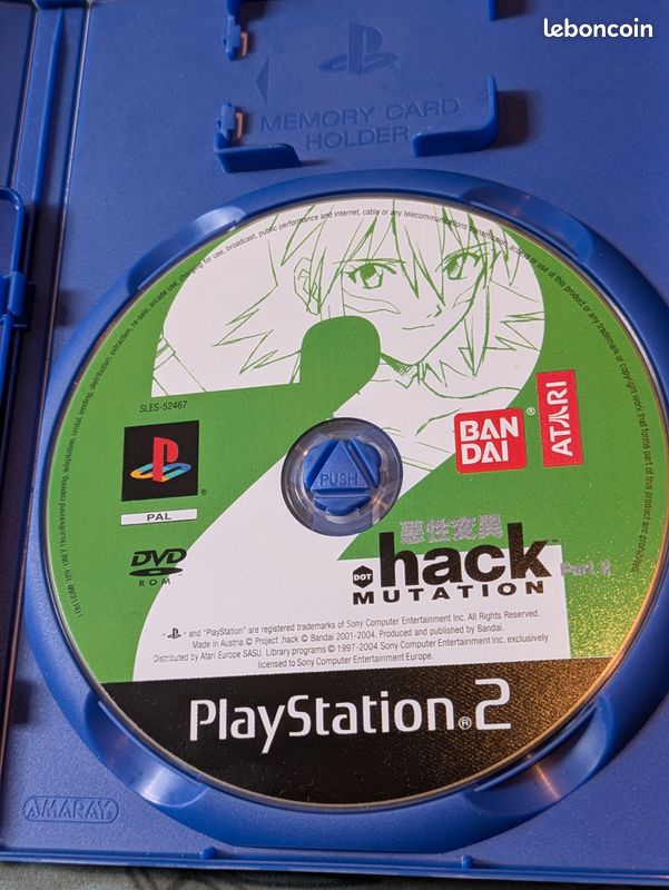 Hack part 2 mutation complet pal fr playstation 2 - Jeux vidéo