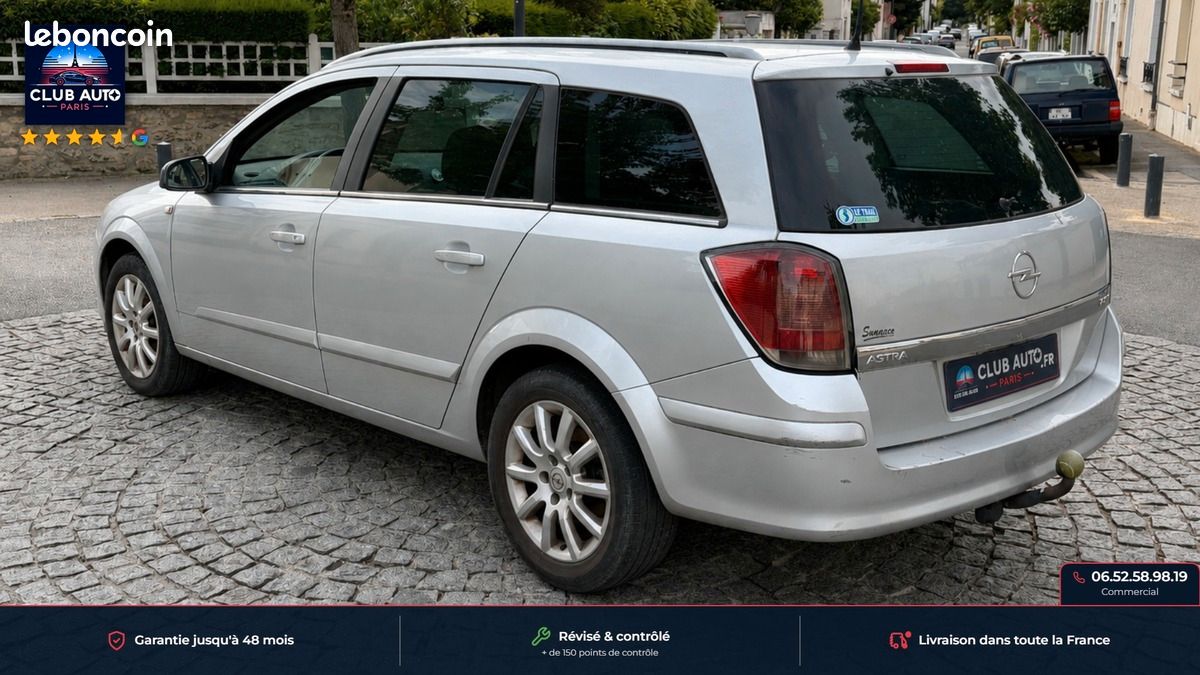 OPEL ASTRA BREAK 1.7 CDTi - GARANTIE - ROBUSTESSE ET POLYVALENCE - FAIBLE CONSOMMATiON - GRAND VOLUME DE CHARGEMENT (image 3)