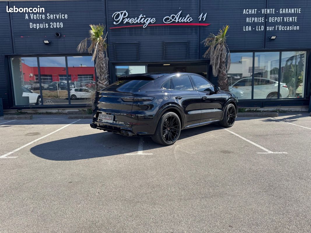 Porsche CAYENNE COUPE 4.0 V8 HYBRID Turbo S KIT techart 60 000 euros JA VOSSEN Echappement Tech ART Offre de LOA 2 124 /mois TTC (image 8)