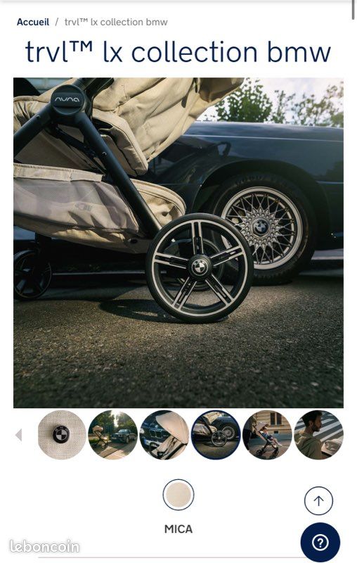 Poussette Nuna trvl™ lx collection bmw (image 4)