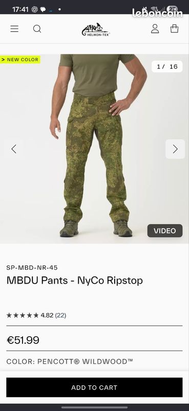 Tenue Camouflage MTP Légère - Veste + Pantalon - Airsoft, Paintball - Occasion