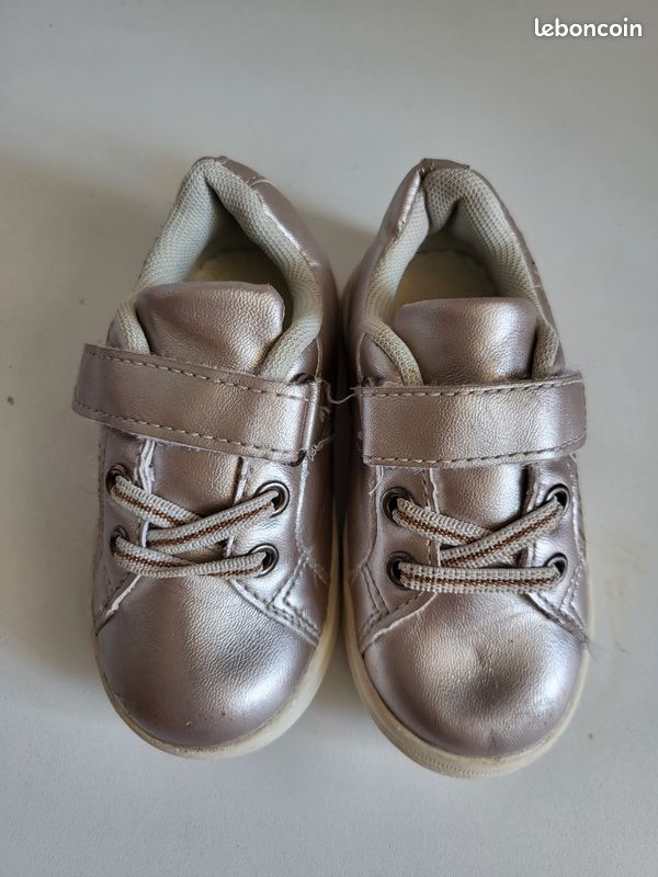 Chaussure Pat&Repaton pour fille très bon état taille 23 couleur gris (image 1)