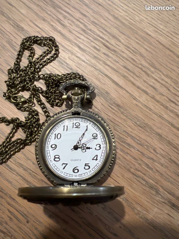 Montre De Poche 'The Greatest Dad' - Mouvement Quartz - Style Steampunk - Neuf Avec étiquettes - Idée Cadeau