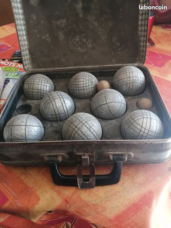 Valise a boule vintage (image 1)