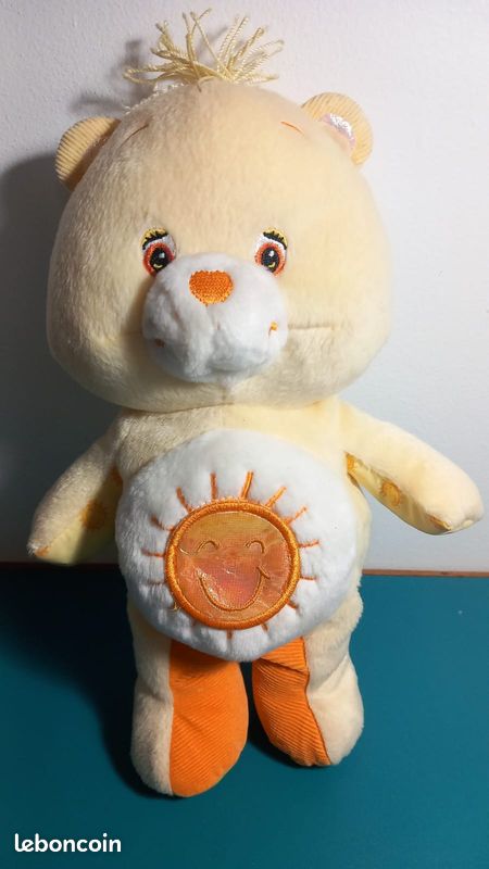 Peluche Bisounours jaune Toutaquin 30cm (image 2)