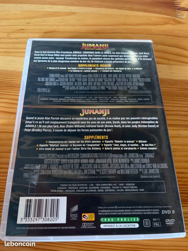 DVD, Jumanji (image 2)