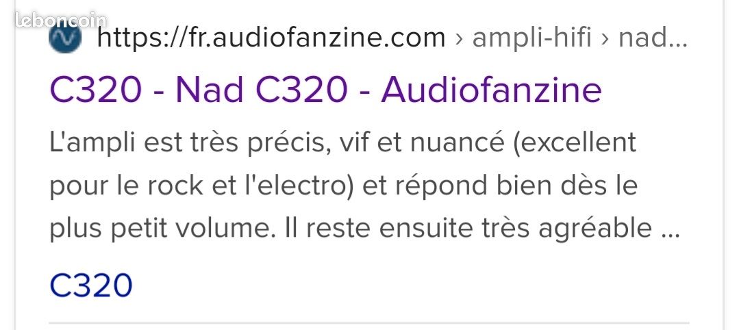 Chaine HI-FI Nad + enceintes Celestion (image 5)