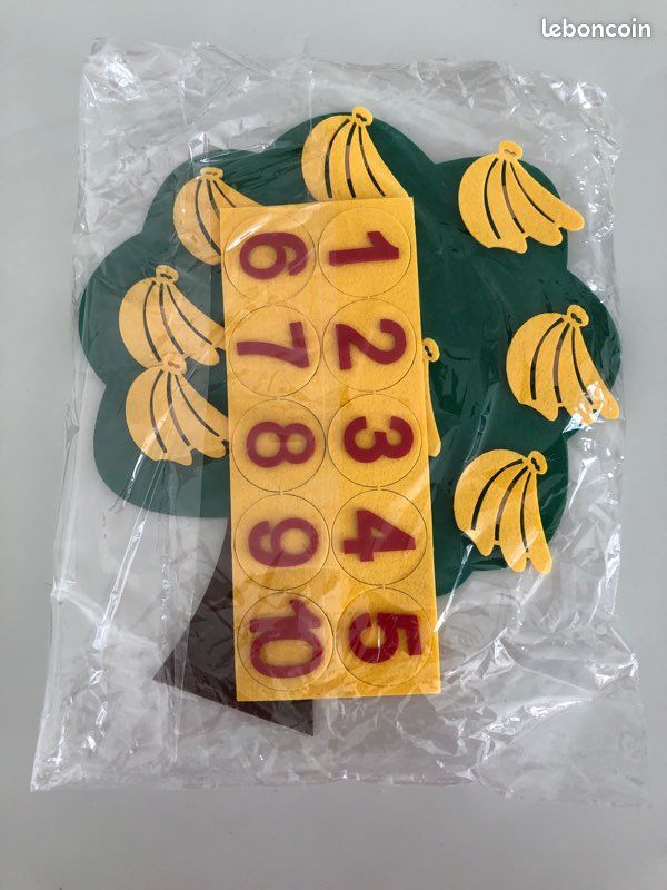 VGEBY Jouet de cent planche 1‑100 numéros consécutifs jouet en bois