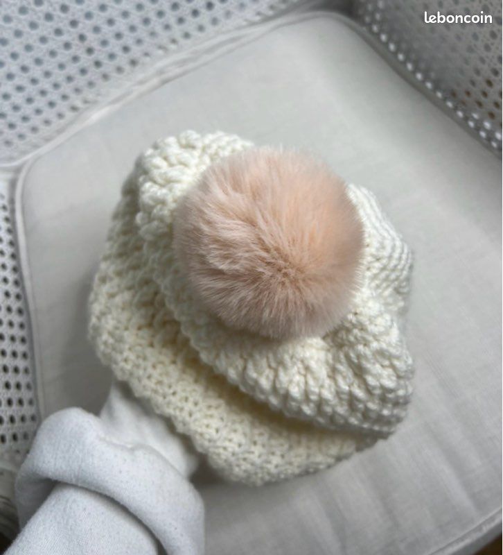 Lot De 5 Bonnets Auto Au Crochet – Pièces Uniques Faites Main – Multicolore – Taille Unique Femme