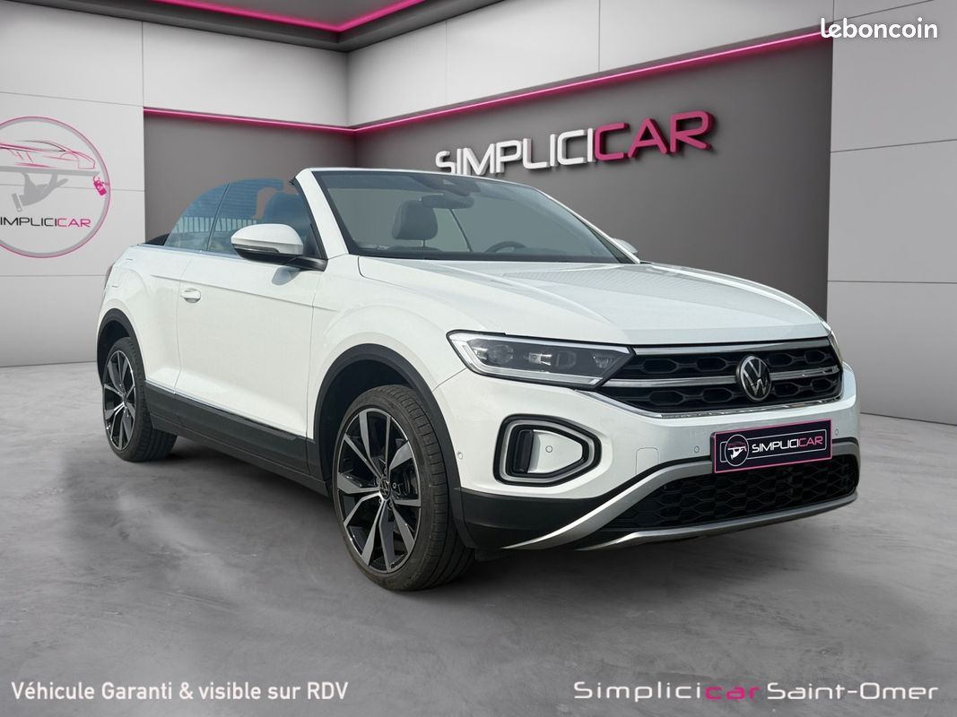 VOLKSWAGEN T-ROC CABRIOLET 1.5 TSI EVO 150 Start/Stop DSG7 Style Garantie 12 mois (image 1)
