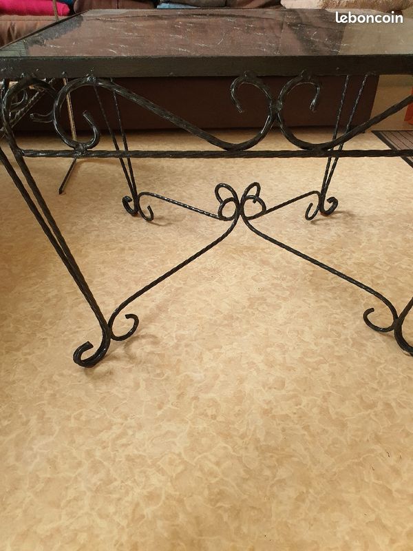 Lot table basse et desserte (image 3)