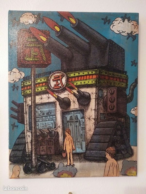 Peinture supermarché armé japonaise (image 1)