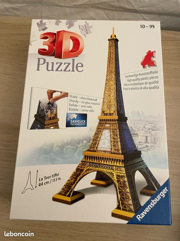 Puzzle 3D Ravensburger - La Tour Eiffel (image 5)