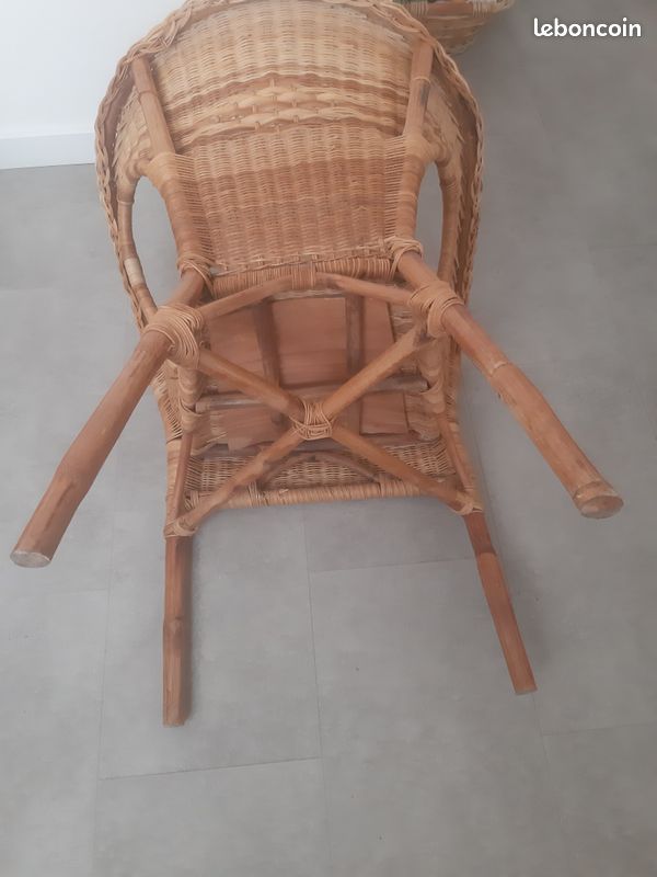 Fauteuil osier (image 4)