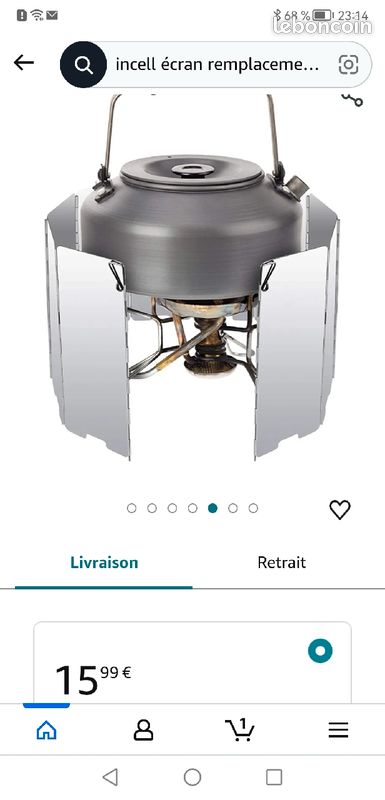 Écran de protection pour poêle 1 pack, pare-brise de poêle 10 plaques, pare- brise de brûleur de camping pliable en aluminium, pare-brise de poêle de camping compact pliable léger avec sac à cordon