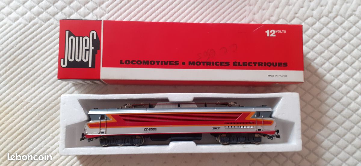 Locomotive Jouef CC 6505 à Courant Continu - Modèle Réduit Occasion