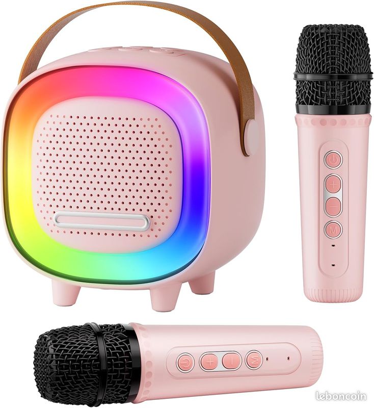 Microphone de karaoké avec support pour enfants, jouets d'entraînement cérébral, chanson itude, cadeau d'anniversaire pour fille et garçon  26